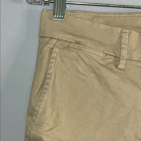 Tan Chino Pants with Classic Straight-Leg Silhouette - Picture 2 of 8